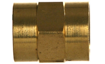 B-3300-02-02 - 1/8 "NPTF Pipe Female x 1/8" NPTF Pipe Female ข้อต่อทองเหลือง (082409)