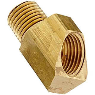 B-3352-05-04 | ทองเหลือง 5/16" บานกลับหัว x 1/4" เกลียวนอก NPTF 45° ข้องอ (092659)