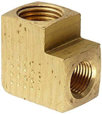 B-3452-05-02 | ทองเหลือง 5/16" บานกลับหัว x 1/8" ตัวเมีย NPTF ข้อศอก 90° (092677)
