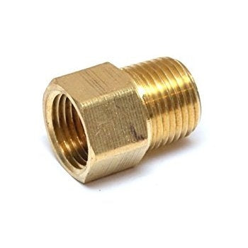 B-36200-04-02 | ทองเหลือง 1/4" ปลอกเกลียว x 1/8" เกลียวนอก NPTF (092944)