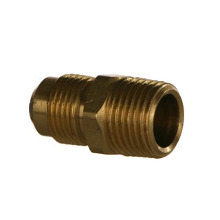 B-48-06-04 - 3/8" SAE 45Â° x 1/4" NPTF Pipe Male Brass Fittings (082261)