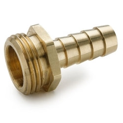 B-572-10-12 | ข้อต่อท่อทองเหลือง 5/8" x 3/4" สายยางสวน NH ตัวผู้ (092794)