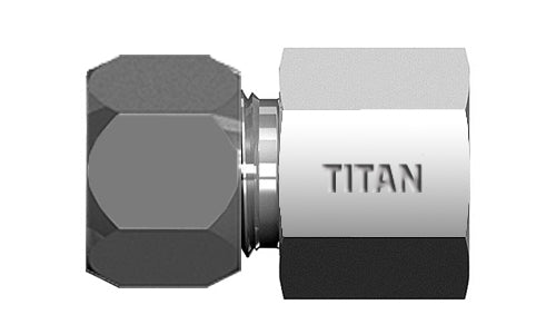 C2405-SS-12-12 | 3/4" ไม่มีตำหนิ x 3/4" NPTF ตัวเมีย - SS (096233)