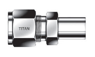 C2406-SS-08-04 | 1/2" Stand Tube x 1/4" Flareless - SS (096236)