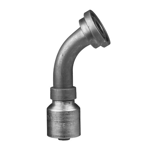 C6160-20-24W - 1-1/4" Hose x 1-1/2" Code 61 Flange 60Â° crimp fitting (083766)