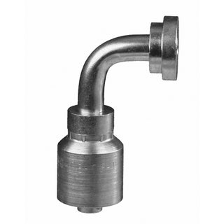 C6190-24-32JJ - 1-1/2" Hose x 2" Code 61 Flange 90Â° crimp fitting (084061)
