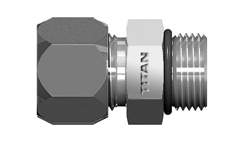 C6400-SS-03-03 | 3/16" ไร้บาน x #3 SAE/ORB - SS (096334)