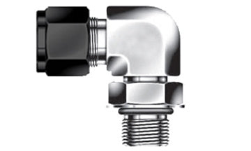 C6801-SS-20-20 | 1 1/4" Flareless x #20 SAE/ORB 90degree - SS (096358)