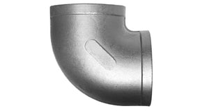 C90-B6-20-20 | 1 1/4 "หล่อเกลียวตัวเมียเกลียว 90 ข้อศอก 150# 316 สแตนเลส SN: S3016E012 (098165)