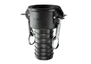 CAM-PP-C-24-20 | 1 1/2" Cam & Groove Female x 1 1/4" Hose Shank (Polypropylene) (093672)