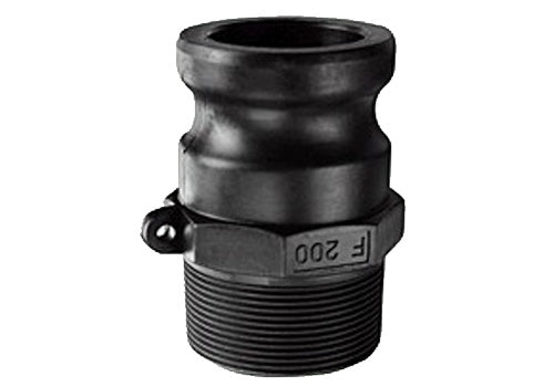 CAM-PP-F-24-24 | 1 1/2" ตัวลูกเบี้ยวและร่อง x 1 1/2" NPT ตัวผู้ (โพลีโพรพีลีน) (093709)