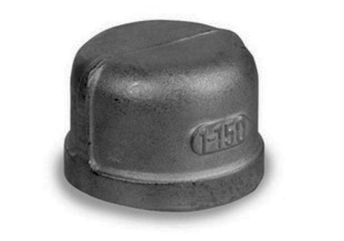 CCAP-B4-02 | 1/8" Cast Threaded Cap 150# 304 Stainless SN: S3014C001 (097881)