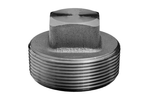 CPSH-B4-02 | 1/8" Cast Threaded Square Head Plug 150# 304 Stainless SN: S3014SP001 (097832)