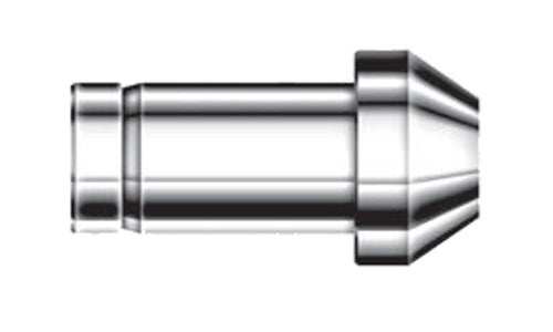 CRP-08-06 - 1/2" สตับ x 3/8" สีแดง พอร์ทเชื่อมต่อ - 316 สแตนเลส (095756)