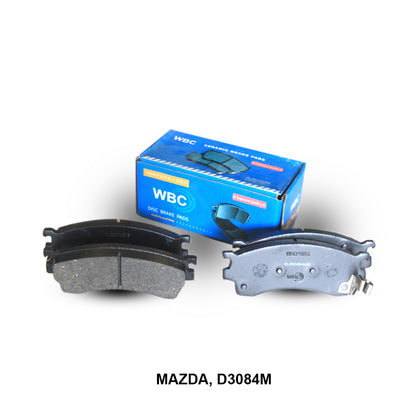 ผ้าเบรค WBC, GCYD-33-28ZB, D3084 (002765)