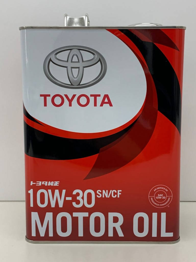 Motor Oil, TOYOTA, 4 Liter, GENUINE, 08880-83320, SN/CF 10W-30 (003426)