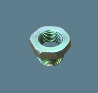 Hex Reducer Bushing၊ WPR၊ 1/4 NPT အမျိုးသမီး၊ 1/2 NPT Male၊ အတွင်း-12 မီလီမီတာ/အပြင်- 18.3 မီလီမီတာ (113799)