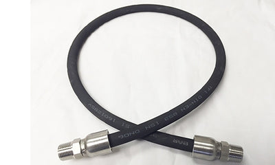 HA085785 | Hose Assembly: 1" R16 Hose With Male NPT  x Male NPT , 24" Long (085785)