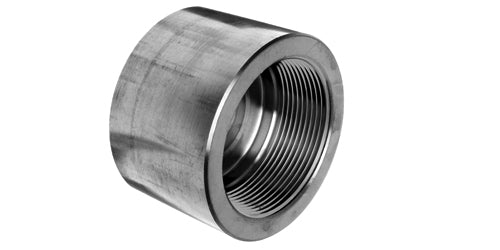 FCAP-J6-04 | 1/4" Forged Threaded Cap 3000# 316 Stainless SN: S4036C002 (098334)
