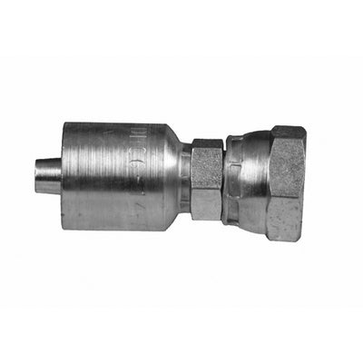 FDH-06-08-16W - 3/8" Hose x M16x1.5 DIN Seat crimp fitting (083969)
