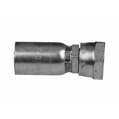 FDINHX-08-24 - 1/2" Hose x M24x1.5 DIN Heavy Universal Seat Female Swivel crimp fitting (083061)