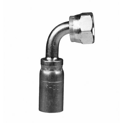 FDINHX90-10-30 - 5/8" Hose x M30x2 DIN Heavy Universal Seat Female Swivel, 90Â° crimp fitting (083070)