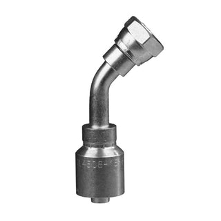 FDL45-12-22-30W - 3/4" Hose x M30x2 DIN Seat 45Â° crimp fitting (083891)
