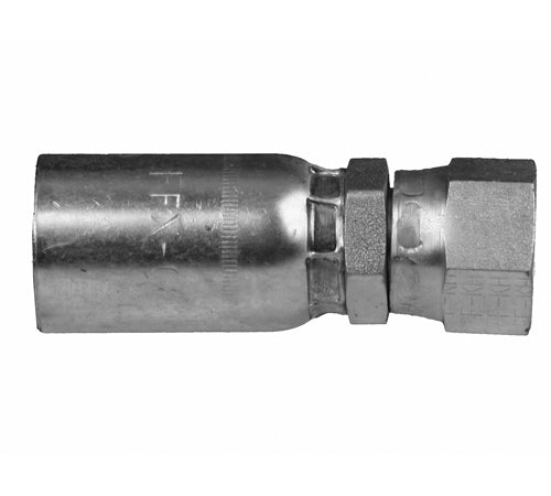FFX-04-04 - 1/4" Hose x 1/4" ORFS Female Swivel crimp fitting (082806)