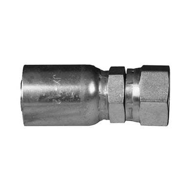 FJX-10-08-R5 - 5/8" Hose x 1/2" JIC (3/4"-16 thread) 37Â° Female Swivel Hose End Fittings (084139)