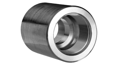 FRC-J4-04-02 | 1/4" x 1/8" Forged Threaded Reducing Coupling 3000# 304 Stainless SN: S4034RC002001 (098508)