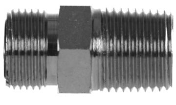 FS2404-16-20 - 1" ORFS x 1-1/4" NPTF ข้อต่อไฮดรอลิกตัวผู้ (081373)