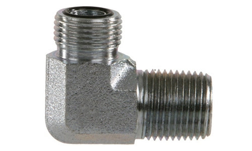 90 Elbow FS2501-06-06 3/8" ORFS x 3/8" NPTF Male hydraulic fittings