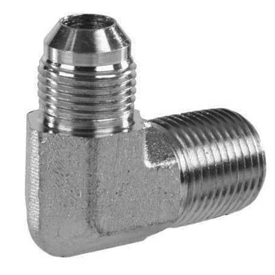FS6590-08-08 - 90Â° Elbow, 1/2" ORFS x 1/2" JIC (3/4"-16 thread) hydraulic fittings (081578)