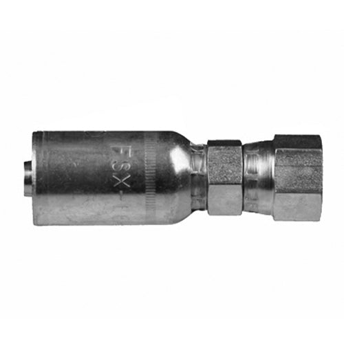 FSX-06-06 - 3/8" Hose x 3/8" SAE 45Â° Female Swivel crimp fitting (082898)