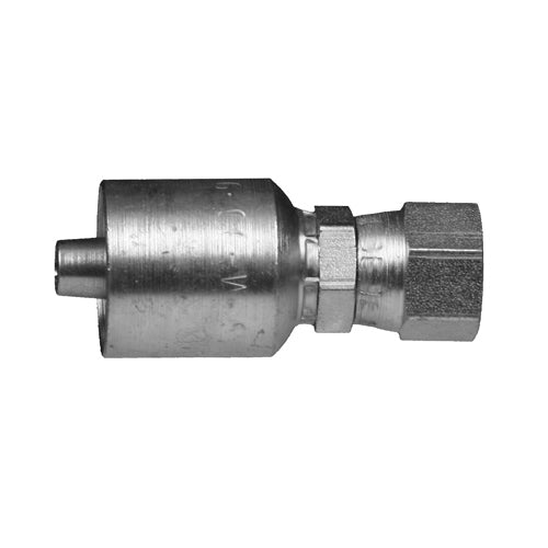 FSX-04-06W - สายยาง 1/4" x 3/8" SAE 45Â° ข้อต่อจีบแบบหมุนตัวเมีย (083964)