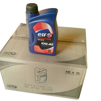 Motor Oil/Gasoline Engine Oil, ELF, Evolution 500 FT 10W40, SN, (Mineral Based), 1 Liter (010467) - Win Store