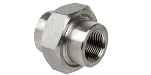 FU-J6-04 | 1/4" Forged Threaded Female Threaded Union 3000# 316 Stainless SN: S4036U002 (098621)