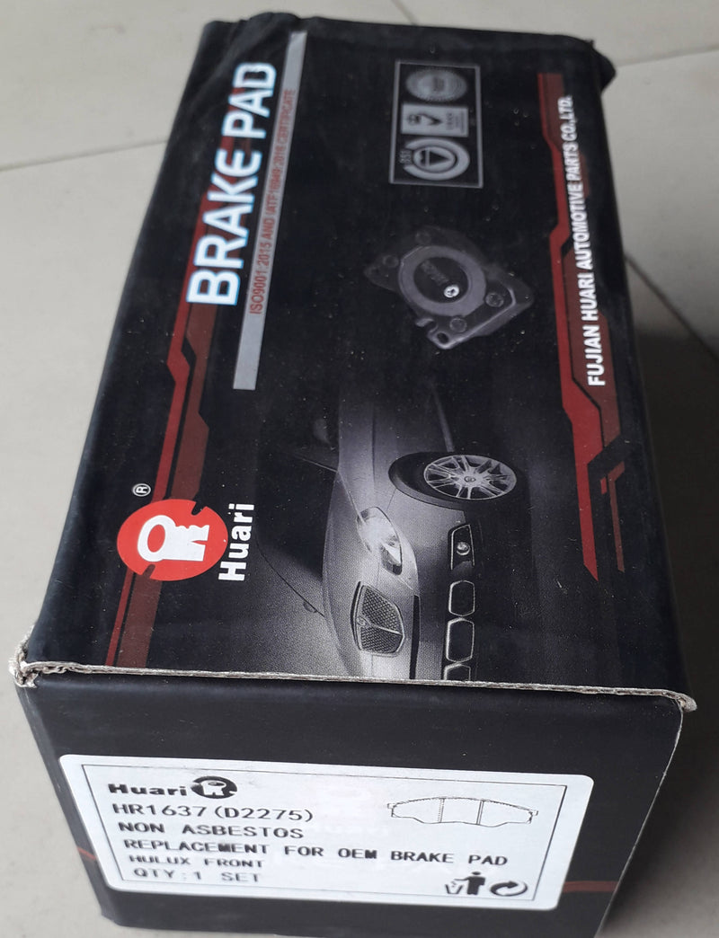 HUARI, Brake pad,VIGO 2 WHEEL FRONT SHOE, D2275