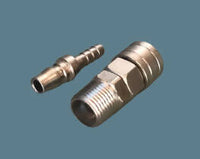 WPR Air Compressor Hose Quick Coupler Socket Connector Steel, 3/8 Inch, SH-30(Female)+PH-30(Male) 2Pcs