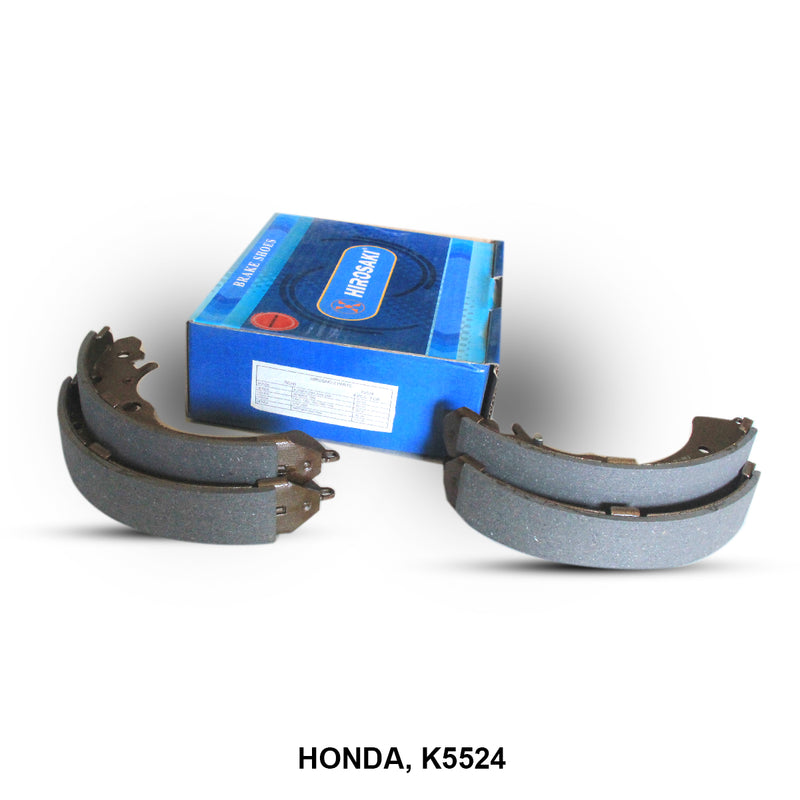 HIROSAKI Classic Brake Shoes, K5524, Semi-Metallic