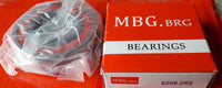 MBG, Deep Groove Ball Bearing, 6206 2RS