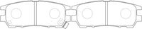 BOB, Brake Pad, D6054, MR389572, TOYOTA, PAJERO, 1994, 4M40T, V46WG
