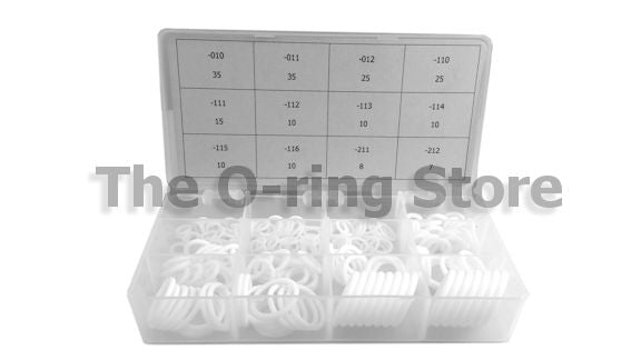 O-Ring Kit, WPR, K200X12N90, Standard Buna-N 90, 200 Piece 12 Sizes (120091)