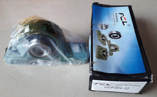 FCL UCP204-12 Pillow Block Bearing | 3/4 inch Shaft | 127mm x 34mm x 65mm