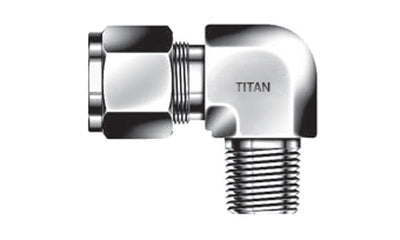 LM-20-20N - ท่อ 1-1/4" x 1-1/4" ข้องอ NPT 90 ตัวผู้ - 316 สแตนเลส (095885)