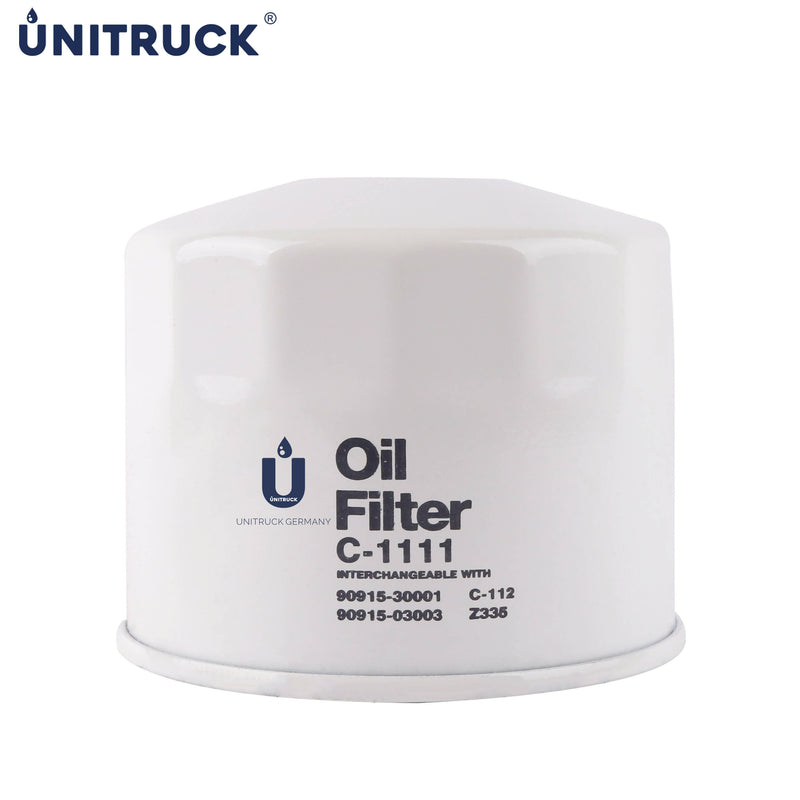 กรองน้ำมันเครื่อง(Spin-On) UNITRUCK, 15600-64020, C-1111, TOYOTA (117103)