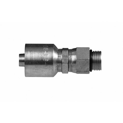 MBX-12-12W - สายยาง 3/4" x 3/4" ข้อต่อย้ำตัวผู้แบบหมุน ORB (083759)