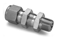 MCB-16-16N - 1" Tube x 1" Bulkhead Male NPT Connector - 316 Stainless (095959)