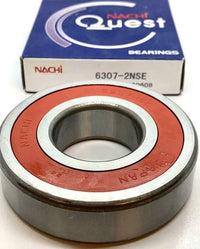 NACHI , Deep Groove Ball Bearing, JAPAN, 6307 2RS