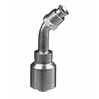 MIX45-08-08W - 1/2" Hose x 1/2" Inverted Flare Male Swivel 45Â° crimp fitting (084023)